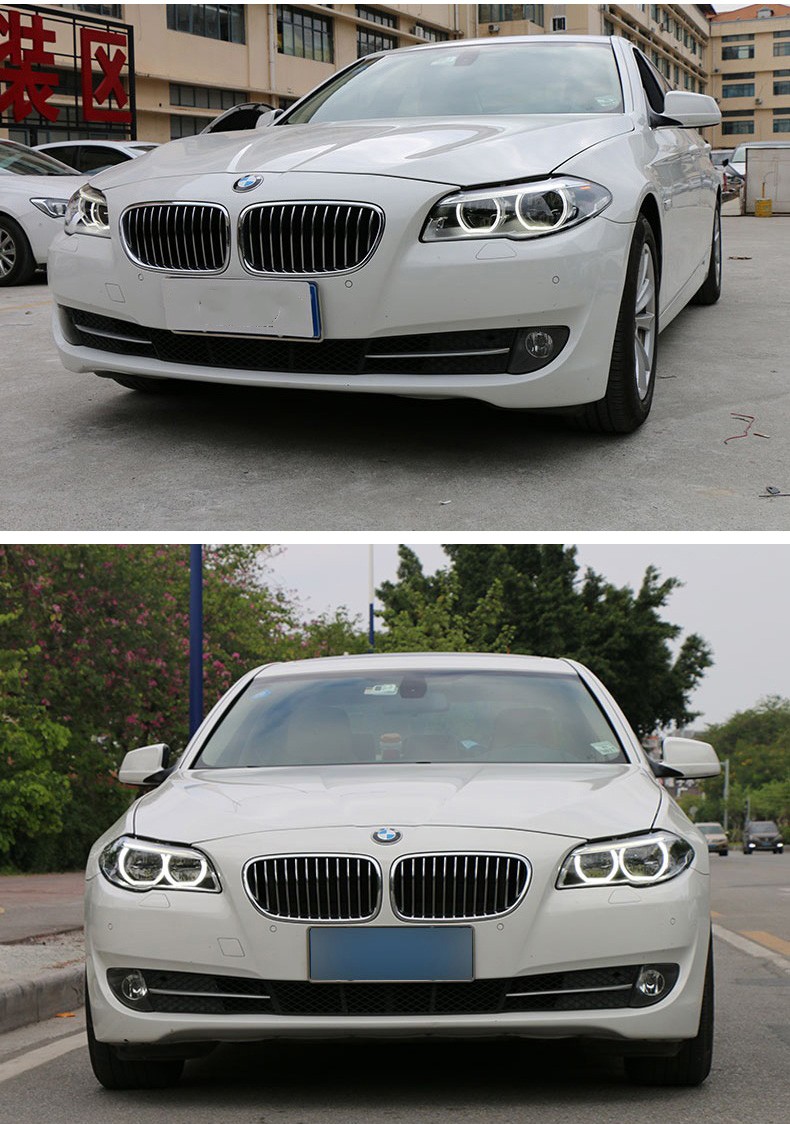 Car Styling for BMW F10 F11 F18 2011-2017 Headlights 520i 525i 530i All LED Headlight DRL Projector Lens Auto Accessories