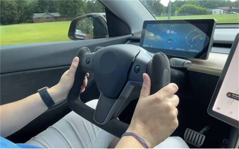 Yoke for Tesla Steering Wheel Factory Modified Model 3 Y X Carbon Fiber Modified Steering Wheel